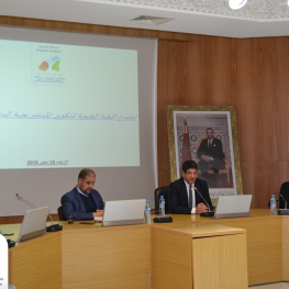 Réunion de la commission régionale pour la formation sous la présidence de Mr Mustapha Bakkoury (Président du Conseil Régional)
