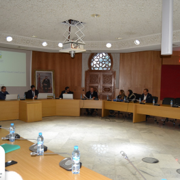 Réunion de la commission régionale pour la formation sous la présidence de Mr Mustapha Bakkoury (Président du Conseil Régional)