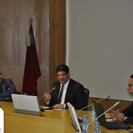 Réunion de la commission régionale pour la formation sous la présidence de Mr Mustapha Bakkoury (Président du Conseil Régional)