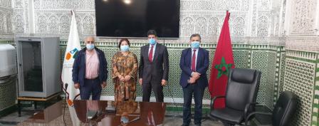 Bakkoury examine la coopération sanitaire avec une opératrice chinoise
